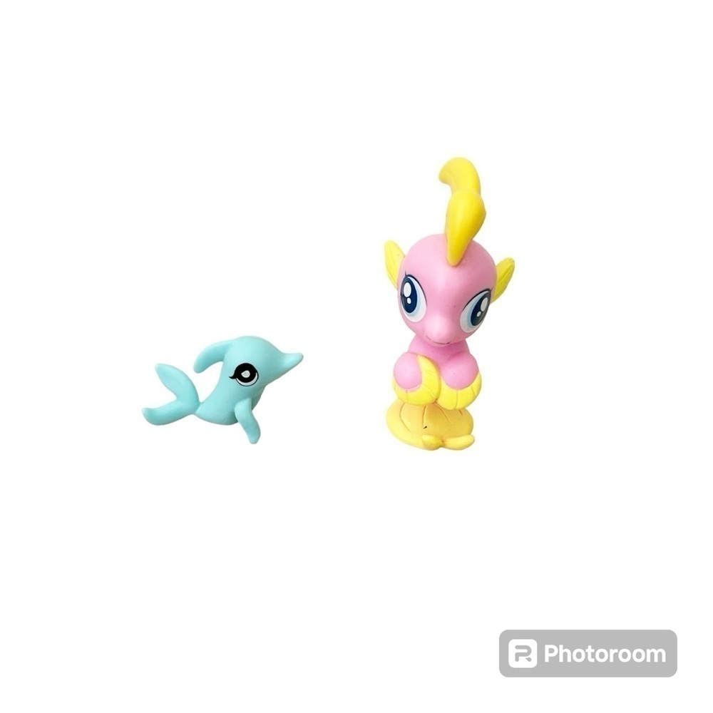 2016 Jelly Bee My Little Pony The Movie Baby Sea Pony 2 pieces Bundle and Save